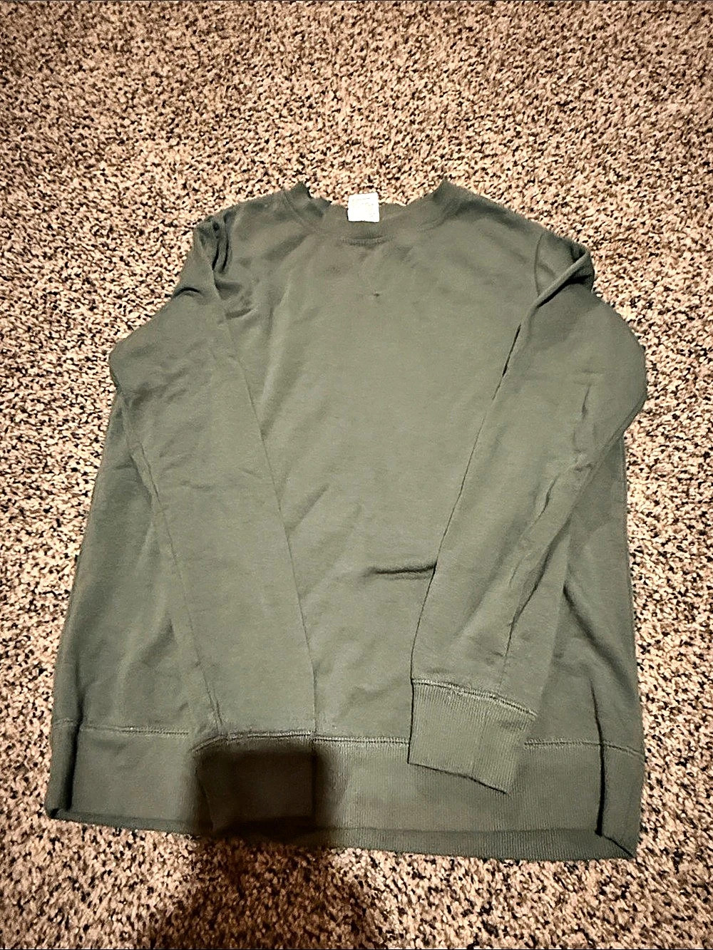 Star Above Crewneck Sweatshirt in Green Size XL Like New